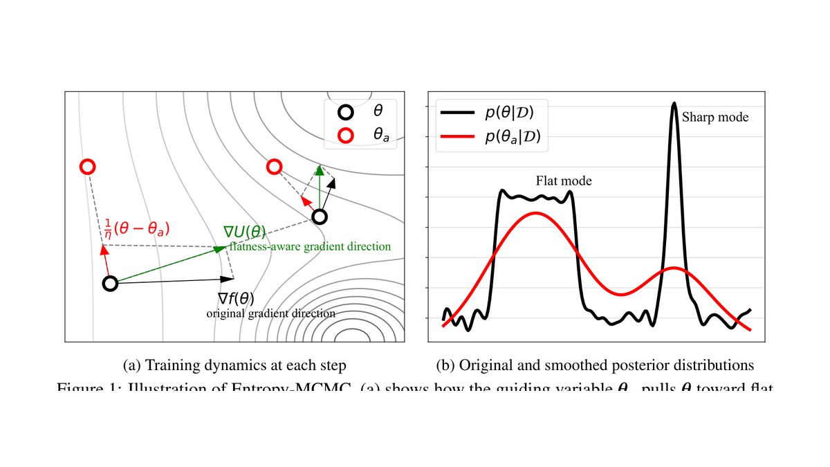 Overview figure for Entropy-MCMC